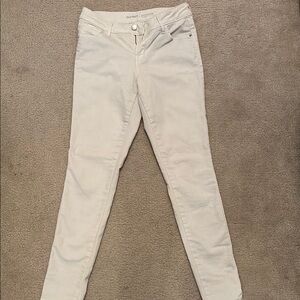 Old Navy Cream Slim Fit Pants